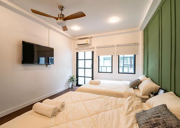 Aparthotel Ren Asoke L 4 People 2 Bed L 5 Min Bts&mrt Sukhumvit Bangkok